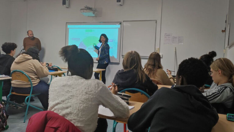 Retour en classe aves les collégiens du Pré Saint-Gervais