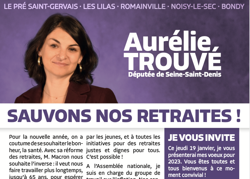 Journal n°1 – Sauvons nos retraites